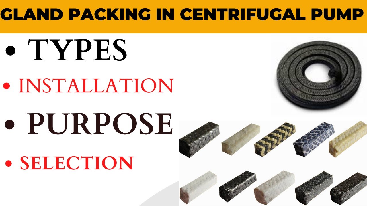 Gland Packing to Enhance your pump life by 10x for efficient performance.