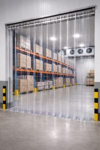 Double Ribbed PVC Curtain